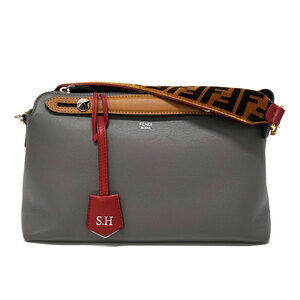 Fendi By The Way Shoulder Bag Gray